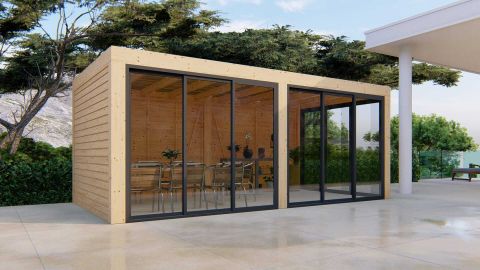 Deluxe Medinė Pergola 3x6